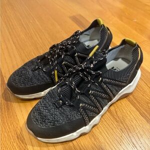 Madewell Black and Yellow Women's Sneakers